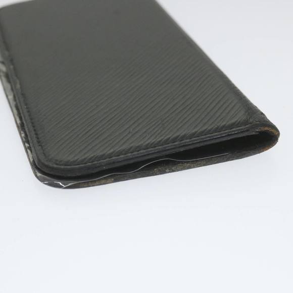 LOUIS VUITTON Epi iPhone Case Black M64469 LV Auth hs1678 - Picture 4 of 16
